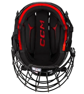 Eishockeyhelm CCM Tacks 70 Combo Black  Senior