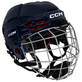 Eishockeyhelm CCM Tacks 70 Combo Navy Bambini (Youth)