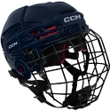 Eishockeyhelm CCM Tacks 70 Combo Navy  Senior