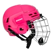 Eishockeyhelm CCM Tacks 70 Combo Pink Junior