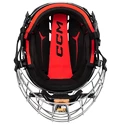 Eishockeyhelm CCM Tacks 70 Combo Red Junior