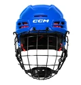 Eishockeyhelm CCM Tacks 70 Combo Royal  Senior