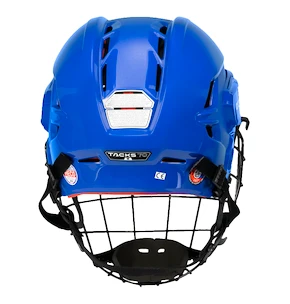 Eishockeyhelm CCM Tacks 70 Combo Royal  Senior