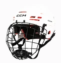 Eishockeyhelm CCM Tacks 70 Combo White  Senior