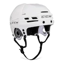 Eishockeyhelm CCM Tacks X White Senior M