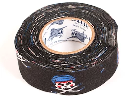 Eishockeytape Blue Sports ANDOVER PRINTED 24 mm x 18 m Skulls