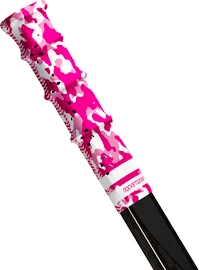 Ende des Hockeyschlägers RocketGrip Hole Camo Grip Pink