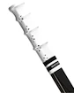 Ende des Hockeyschlägers RocketGrip  Rubber Ultra Grip White Senior