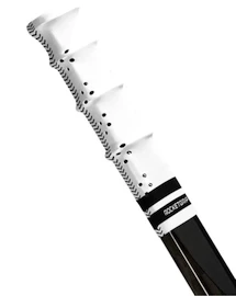 Ende des Hockeyschlägers RocketGrip Rubber Ultra Grip White Senior