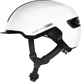 Fahrradhelm Abus Hud-Y Shiny White