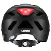 Fahrradhelm Uvex Urban Planet LED Black Matt (S4100650100)