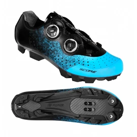 Fahrradschuhe Force MTB SCORE blue