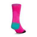 Fahrradsocken Giro HRC  Team Neon Pink/Screaming Teal