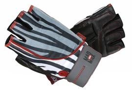 Fitness-Handschuhe MadMax Rukavice Nine Eleven MFG911 zebra