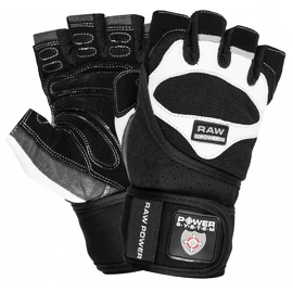 Fitness-Handschuhe Power System Fitness Rukavice Raw Power Černobílé