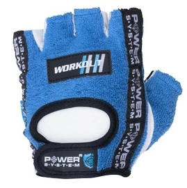 Fitness-Handschuhe Power System Fitness Rukavice Workout Modré