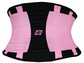 Fitnessgürtel Power System Zeštíhlující A Tvarující Pás Waist Shaper Růžový