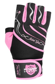 Fitnesshandschuhe für Damen Power System Rebell Girl Pink