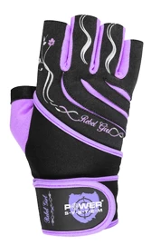 Fitnesshandschuhe für Damen Power System Rebell Girl Purple