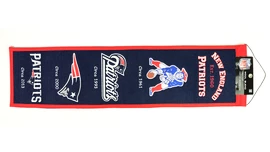Flagge Winning Streak Heritage Banner NFL New England Patriots