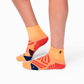 Frauensocken On  Mid Sock Coral/Navy