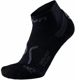 Frauensocken UYN RUN SUPER FAST SOCKS Black/Anthracite