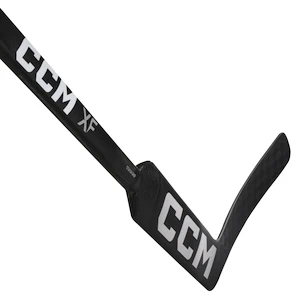 Goalie Kompositschläger CCM Tacks XF Black/Grey Junior 21 Zoll, L (Regular)