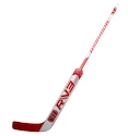 Goalie Kompositschläger Warrior Ritual V3 E White/Red Intermediate 23,5 Zoll, L (Regular)