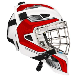 Goalie Maske CCM Axis F5 CCE White/Red Senior