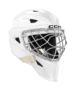 Goalie Maske CCM Axis F9 CCE White Senior