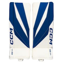 Goalie Schienen CCM Axis F9 Royal/White Senior