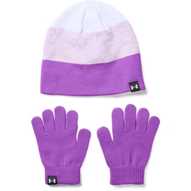 Handschuhe für Mädchen Under Armour Beanie Glove Combo purple