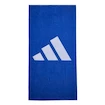 Handtuch adidas  3Bar Towel Large Royal Blue