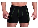 Herren Boxer Shorts MadMax  Kompresní trenky MSW905 černozelené  S