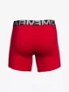 Herren Boxer Shorts Under Armour  Charged Cotton 6in 3 Pack-RED