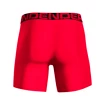Herren Boxer Shorts Under Armour  Tech 6in 2 Pack-RED