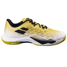 Herren Hallenschuhe Babolat Shadow Tour 5 Men White/Gold