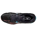 Herren Hallenschuhe Mizuno  Wave Lightning Z8 Black/Neon Flame