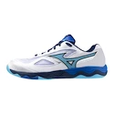 Herren Hallenschuhe Mizuno  Wave Medal 7 White/Mugen Blue/Estate Blue