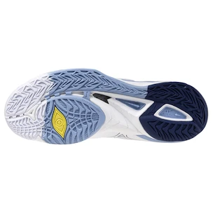 Herren Hallenschuhe Mizuno  Wave MIRAGE 5 White/Bellwether Blue