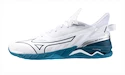 Herren Hallenschuhe Mizuno  WAVE MIRAGE 5 White/Sailor Blue/Silver  EUR 51