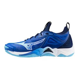 Herren Hallenschuhe Mizuno Wave Momentum 3 Mugen Blue/White/Estate Blue