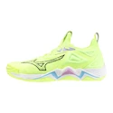 Herren Hallenschuhe Mizuno  Wave Momentum 3  Neo Lime/Black/Splish Splash