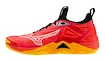 Herren Hallenschuhe Mizuno  WAVE MOMENTUM 3 Radiant Red/White/Carrot Curl   EUR 51