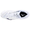 Herren Hallenschuhe Mizuno  Wave VOLTAGE 2 White/Bellwether Blue