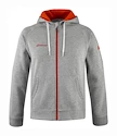 Herren Hoodie Babolat  Exercise Hood Jacket Men High Rise Hthr M