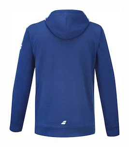 Herren Hoodie Babolat  Exercise Hood Sweat Men Sodalite Blue