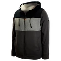 Herren Hoodie Bauer   FLC SHERPA FULL ZIP HOODIE L, Schwarz