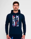 Herren Hoodie BIDI BADU  New York 2024 Logo Chill Hoody Dark Blue/Red