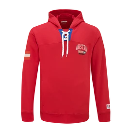 Herren Hoodie CCM FLAG HOODIE TEAM AUSTRIA Red